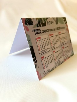 Calendário em PVC Corporativo na Paraíba 