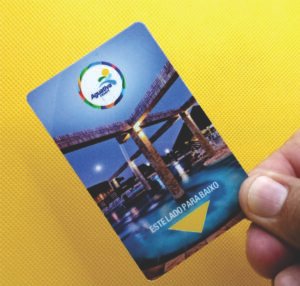 Cartão de PVC Magnético