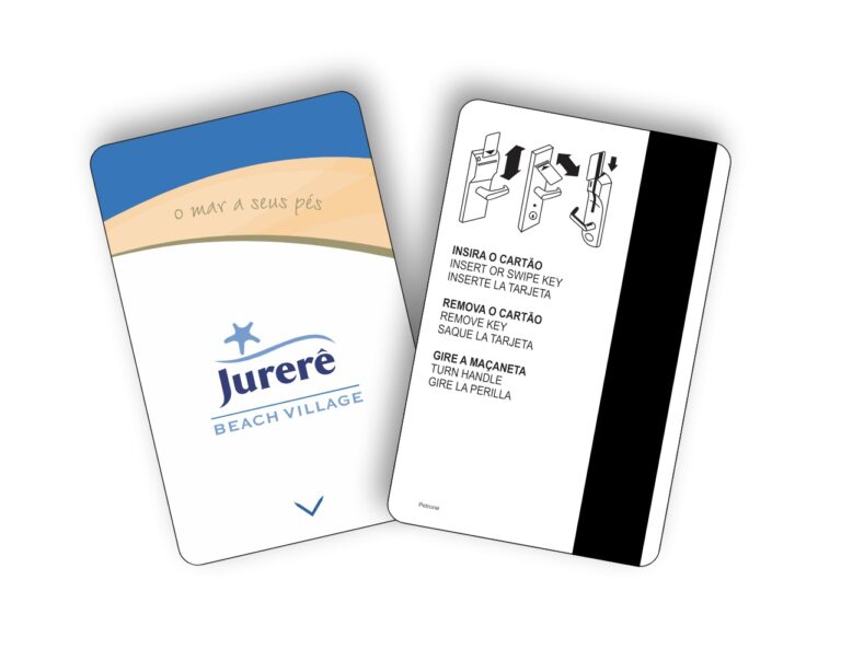 Cartões magnéticos para hotéis