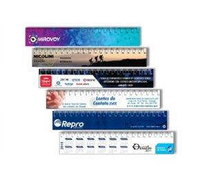 réguas de 20 cm com fino acabamento.