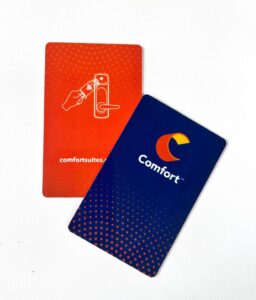 cartões para controlar acesso de hópedes nos apartamentos